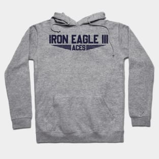 Vintage IRON EAGLES III Aces Hoodie